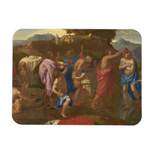 Magnet Flexible Le baptême du Christ, 1641-42