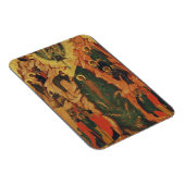 Magnet Flexible Le baptême du Christ icône byzantine (Côté Droit)