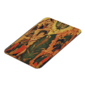 Magnet Flexible Le baptême du Christ icône byzantine (Côté Gauche)