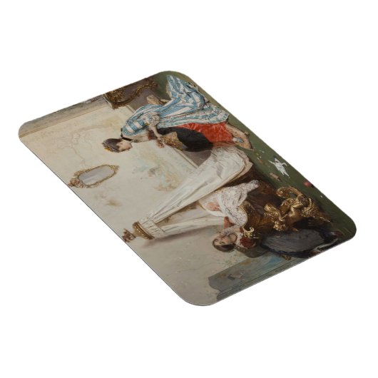 Magnet Flexible Le bébé dort (par Gerolamo Induno) (Côté Droit)