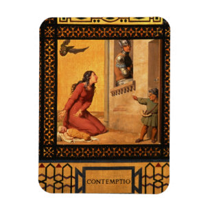 Magnet Flexible Le bien et le mal : Dédain, 1832 (détail de 8970