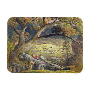 Magnet Flexible Le bois de construction Wain, c.1833-34 (la
