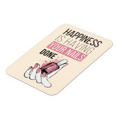 Magnet Flexible Le Bonheur, C'Est Que Vos Ongles Soient Faits (Côté Gauche)