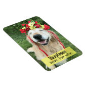 Magnet Flexible Le Bonheur Des Rétriers D'Or Fleurit De L'Intérieu (Côté Droit)