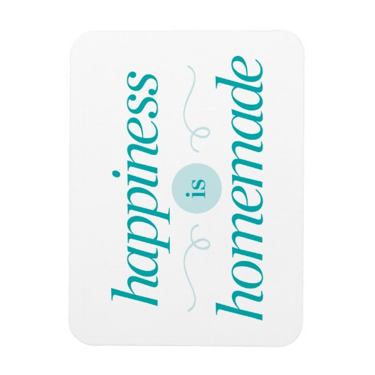 Magnet Flexible Le bonheur est fait maison (Vertical)