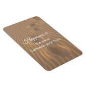 Magnet Flexible Le bonheur est le sable entre vos orteils Citation (Côté Droit)