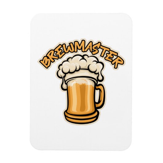 Magnet Flexible Le Brewmaster a besoin d'une bière (Vertical)