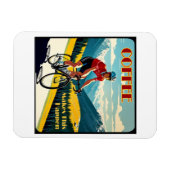 Magnet Flexible Le Café Fait Que Cela Se Passe En Cyclisme (Horizontal)