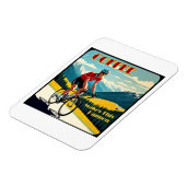 Magnet Flexible Le Café Fait Que Cela Se Passe En Cyclisme (Côté Gauche)