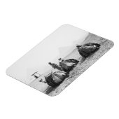 Magnet Flexible Le Caire Égypte, jockeys de chameaux Pyramides de  (Côté Gauche)