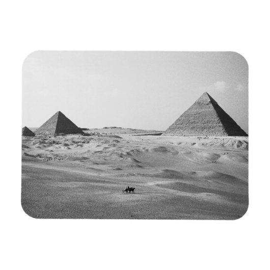 Magnet Flexible Le Caire Égypte, Pyramides de Gizeh (Horizontal)