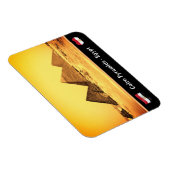 Magnet Flexible Le Caire, Pyramides égyptiennes - Egypte ancienne  (Côté Droit)