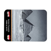 Magnet Flexible Le Caire, Pyramides égyptiennes - Egypte ancienne  (Horizontal)