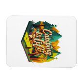 Magnet Flexible Le camping est la vie (Horizontal)