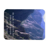 Magnet Flexible Le canyon noir du parc national Gunnison (Horizontal)