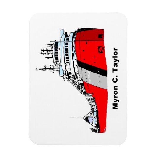 Magnet Flexible Le cargo Myron C.Taylor (Vertical)