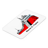Magnet Flexible Le cargo Myron C.Taylor (Côté Gauche)