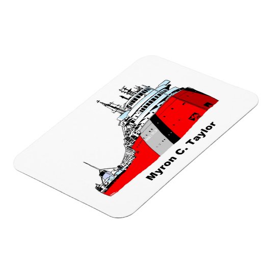 Magnet Flexible Le cargo Myron C.Taylor (Côté Gauche)