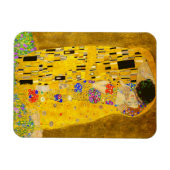 Magnet Flexible Le célèbre tableau de Gustav Klimt, The Kiss. (Horizontal)