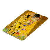 Magnet Flexible Le célèbre tableau de Gustav Klimt, The Kiss. (Côté Gauche)