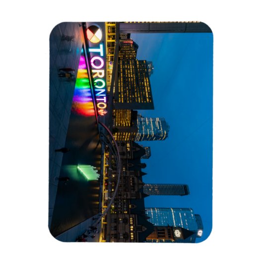 Magnet Flexible Le centre-ville de Toronto (Vertical)