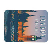 Magnet Flexible Le charme britannique de Londres (Horizontal)