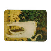 Magnet Flexible Le Chat Blanc par Bonnard (Horizontal)