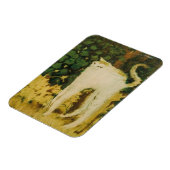 Magnet Flexible Le Chat Blanc par Bonnard (Côté Gauche)