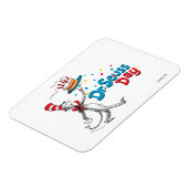 Magnet Flexible Le chat dans le Casquette | Dr Seuss Day (Côté Gauche)