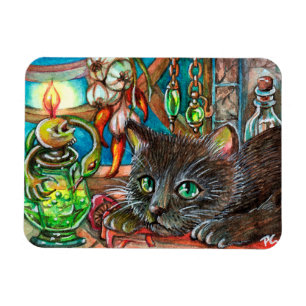 Magnet Flexible Le chat de l'alchimiste