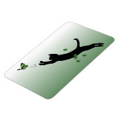 Magnet Flexible Le chat et le papillon (Côté Gauche)