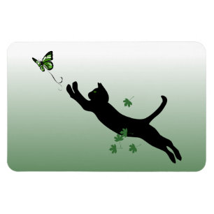 Magnet Flexible Le chat et le papillon