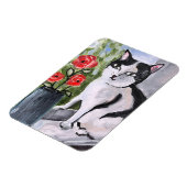 Magnet Flexible Le chat et les coquelicots (Côté Gauche)