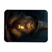 Magnet Flexible Le chat sorcier (Horizontal)
