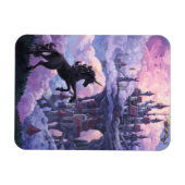 Magnet Flexible Le château de Unicorn (Horizontal)