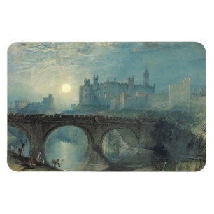 Magnet Flexible Le château William Turner Alnwick