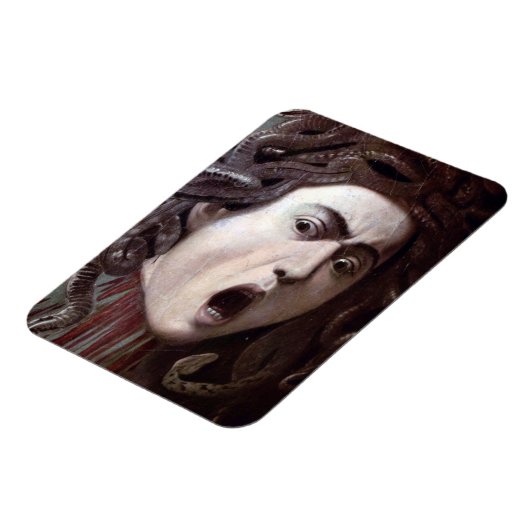 Magnet Flexible Le chef de la Méduse par Michelangelo Caravaggio (Côté Gauche)