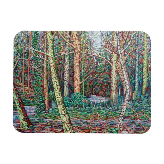 Magnet Flexible Le chemin de janvier (Horizontal)