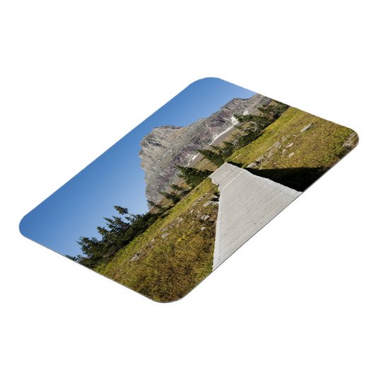 Magnet Flexible Le chemin vers la vue sur le lac Caché (Côté Gauche)