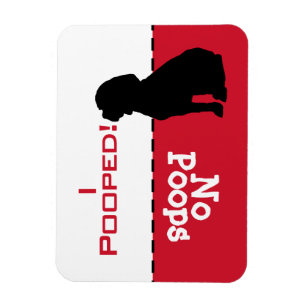 Magnet Flexible Le chien doit aller fou aimant de dunette, chien