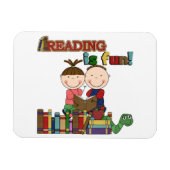 Magnet Flexible Le chiffre lecture de bâton d'enfants est (Horizontal)