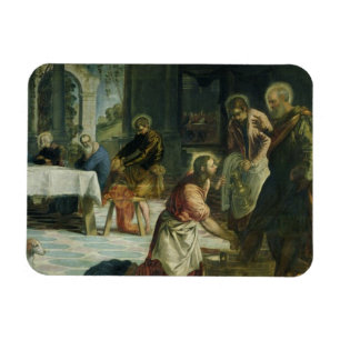 Magnet Flexible Le Christ lavant les pieds des disciples, c.1547