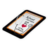 Magnet Flexible Le coeur de l'école L'aimant de la journée de l'in (Côté Gauche)