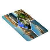 Magnet Flexible Le Collage autour du monde (Côté Droit)