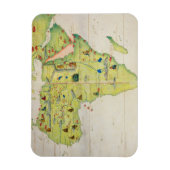 Magnet Flexible Le continent africain (Vertical)