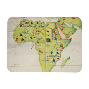 Magnet Flexible Le continent de l'Afrique
