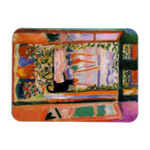 Magnet Flexible Le Conversation Noir et la fenêtre ouverte de Mati (Horizontal)