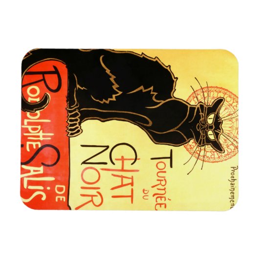 Magnet Flexible Le conversation noir, Panneau d'origine (Horizontal)