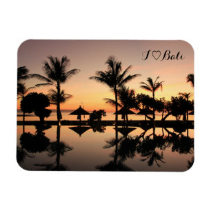 Magnet Flexible Le Coucher de soleil de Bali