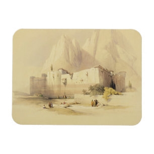 Magnet Flexible Le couvent de St Catherine, mont Sinaï, Februar